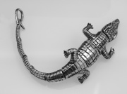 1. Ocelový náramek krokodýl.