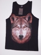 Tričko bez rukávu Vlk