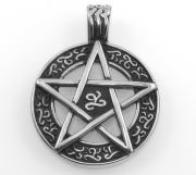 Přívěsek z chirugické oceli Pentagram No.024