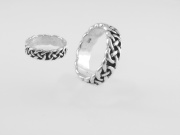 Stříbrný prsten Kelt 22