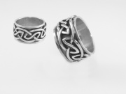 Stříbrný prsten Kelt 03