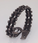 2.Náramek z chirugické oceli Lebky Black 2