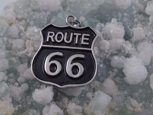 Přívěsek chirugickáocel Route 66