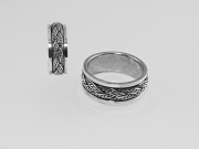 Stříbrný prsten Kroužek no.031