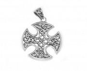Stříbrný přívěsek Keltský uzlový kříž