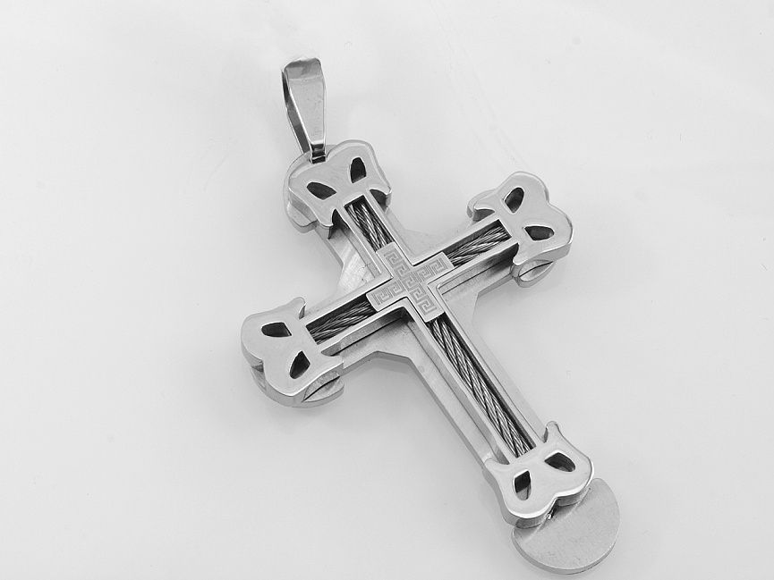 Přívěsek z chirugické oceli Kříž Sanna 
