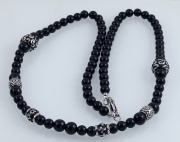 Řetízek z chirurgické oceli Cleerra Black