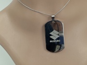 2. Přívěsek z chirurgické oceli, destička Suzuki