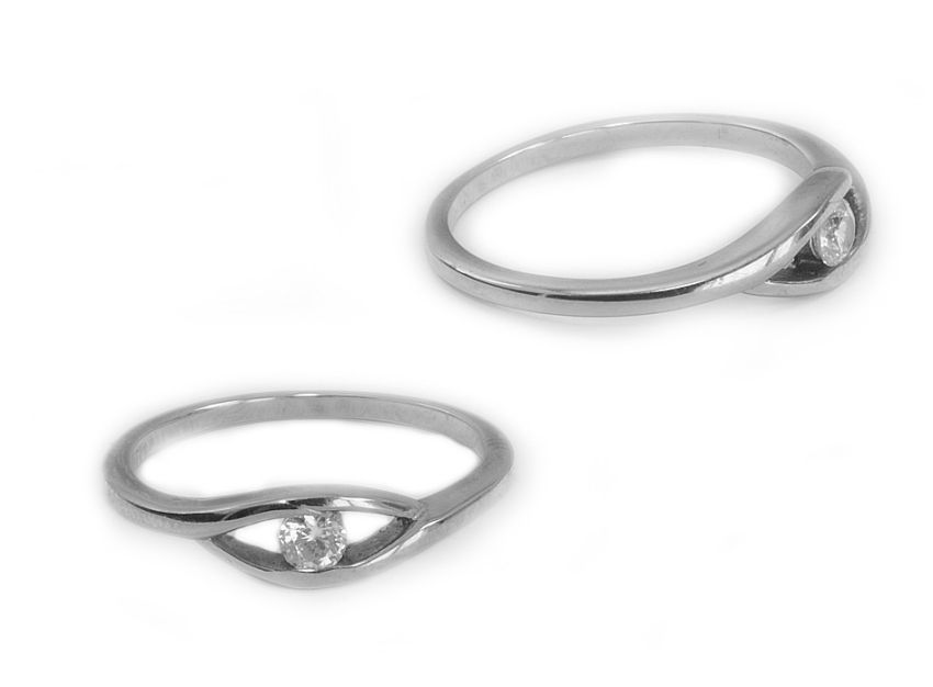 RiverSperky. Dámský prsten z chirurgické oceli, model Magdalena 210038010
