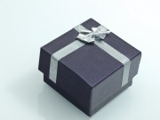 Dárková krabička na šperky, fialová