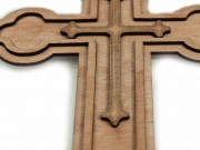 4. 1. Dřevěná dekorace Křesťanský Kříž