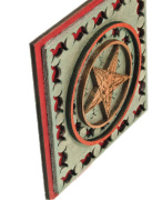 2. Dřevěná nástěnná dekorace, Obrácený Pentagram