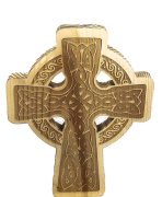 3. Dřevěná dekorace Keltský kříž