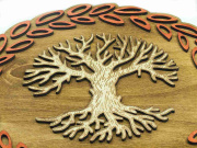 3.1. Dřevěná nástěnná dekorace Strom Života.