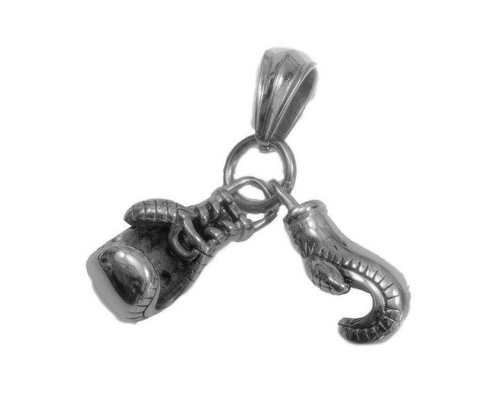 River Šperky Přívěsek z chirurgické oceli, boxerské rukavice.OCPRIV220203