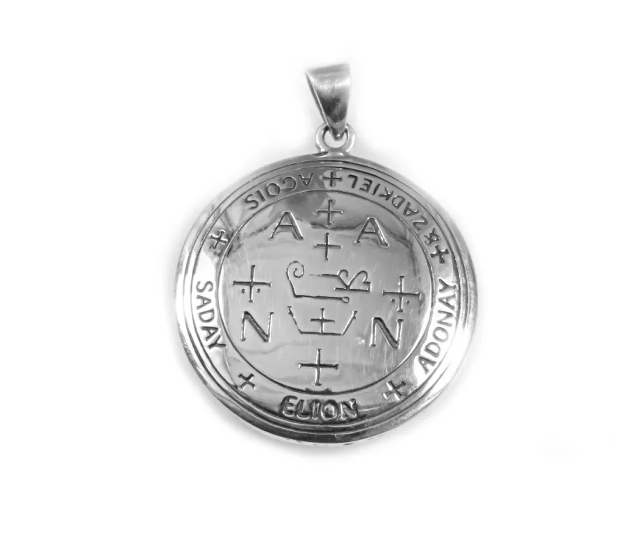 Stříbrný amulet, pečetˇarchanděla Zedkiela
