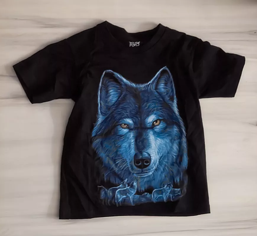 Značkové dětské tričko s motivem Vlčí smečky 2 HERO BUFF