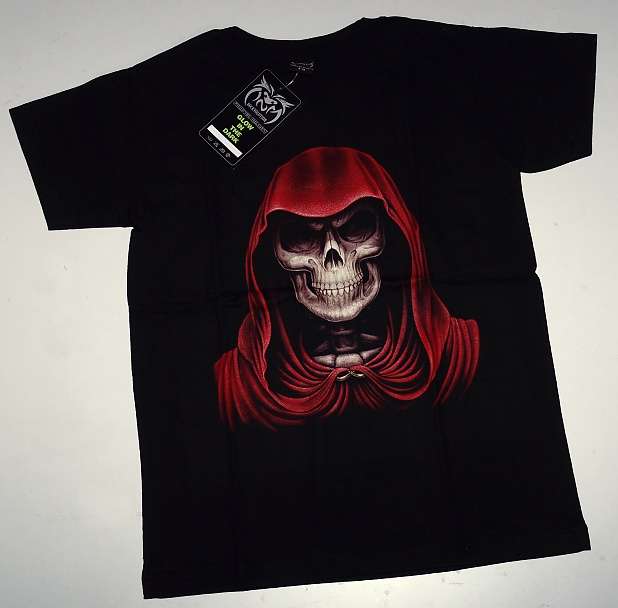 Dětské tričko Lebka v Kápi