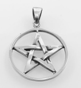 Ocelový přívěsek Pentagram. OCPRIV220095