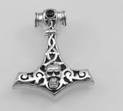 Stříbrný přívěsek, Thorovo kladivo.  AGPRIV620138